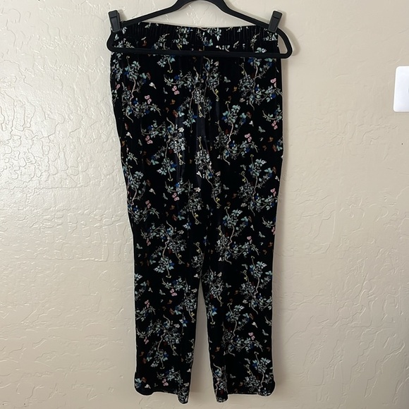 Zadig & Voltaire Poppy Velvet Blossom Viscose/Silk-Blend Pant -Size 40 / Large - Picture 6 of 14